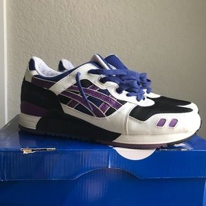 ASICS Gel Lyte 3 purple white Black Sneakers
